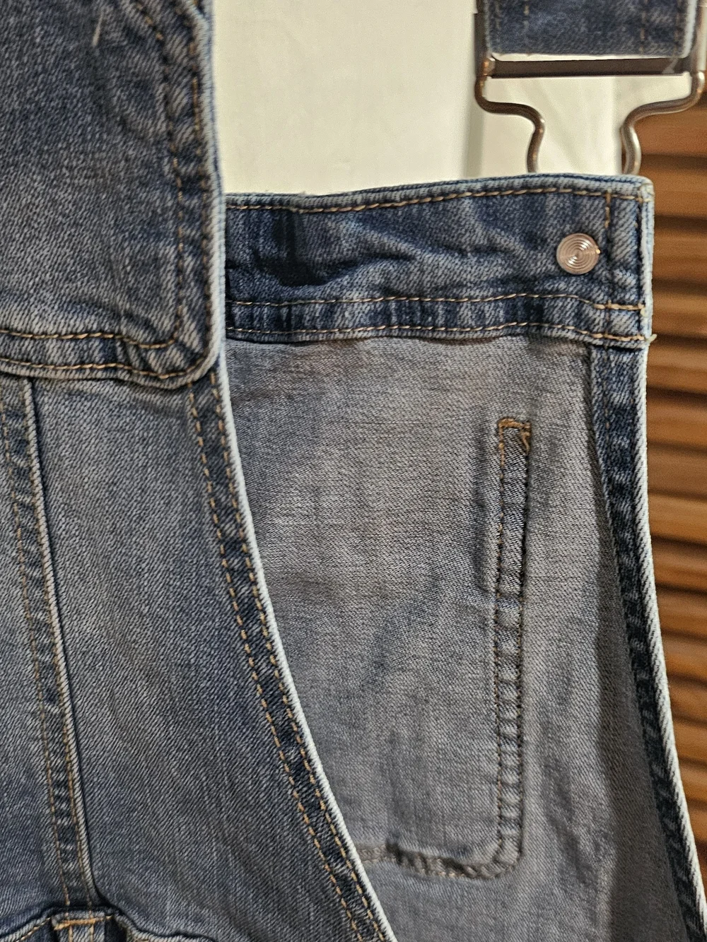 Blue Spice Light Blue Distressed Denim Short Overalls Bibs Size 5 Woman/juniors.